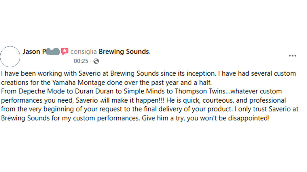 JASON SATISFIED CUSTOM CUSTOMER REVIEW